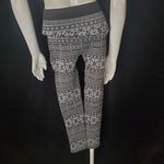 Wallflower Black & Gray Fleece Lined Leggings (XS/S) Black Photo 3