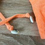 Nessy swimwear terry cloth bikini bottom Orange Size XS Photo 1