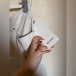 Lululemon City Sleek 5 Pocket Wide Leg HR 7/8 Pant Sz 32 White Opal Plus Size Photo 3