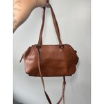 Foley + Corinna Handbag Hygge Tower Satchel Cognac Brown Black Crossbody Photo 3