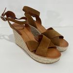 DOLCE VITA Pello Brown Suede Womens Espadrille Wedges Size 10 Photo 88