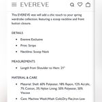 Evereve Like New  Piper Scoop Neck Vest Large Photo 10