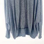 Anthropologie  MAEVE Gray Ingrid Cocoon Ribbed Long Sleeves Open Cardigan XS Photo 5