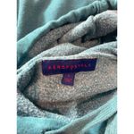 Aeropostale New York 87 Cropped Teal Blue Hooded Pullover Sweatshirt S Photo 9