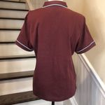 Polo ORIGINAL PENGUIN Tawny Port Women’s Tipped Original  Shirt Sz XL Photo 2