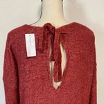 American Eagle Tunic Length V-Neck Sweater with Open Tie Detail Back Size XXL Photo 4