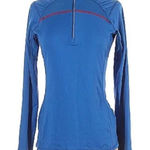 Lija Pullover Track Top Light Jacket Blue Blue Photo 0