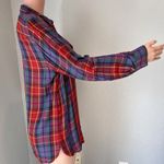 Ralph Lauren black label Plaid Top Shirt Sz L Button Up Collared Long Sleeve Red Size L Photo 9