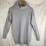 Athleta  Sweater Womens Sz S Bayshore Turtleneck Tunic Light Blue Cashmere Wool Photo 0