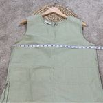 Bryn Walker  Women’s 100% Linen Sleeveless Tunic Top Side Slit Legenlook Green M Photo 12