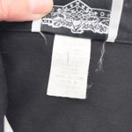 Vintage San Angelo Women Western Shirt M Black White Studded Cowgirl Rodeo Ranch Size M Photo 5