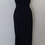 My Michelle  black maxi sleeveless beige lace straps evening dress Photo 0