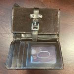 wilson's leather Wilson suede leather wallet brown EUC Photo 4