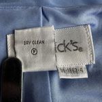 Chadwick's Vintage Y2K Chadwick’s Pastel Periwinkle Blue Ruffle Asymmetrical Sundress Sz 6 Photo 7