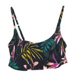 Old Navy Floral Palm Leaf Ruffle Bikini Top Photo 0