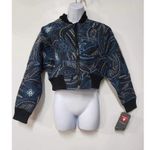 Free People NWT  FP Movement Garden Party Bomber Jacket Size M. H Photo 4