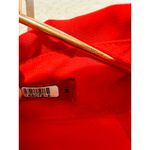 THEBE MAGUGU Red Gradient Asymmetric Pleated Cocktail Collared Chiffon Dress M Size M Photo 9