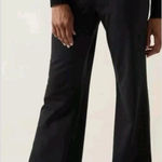 Athleta Venice Flare Pant Black 1X Wide Leg High Rise Pull-On Stretch Pants Photo 0