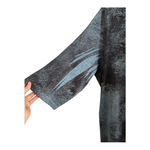 Catherines Catherine’s Blue Embellished Sequin Snowflake Quarter Sleeve Top Size 1x Photo 1