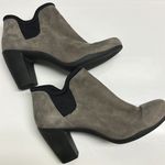 Clarks Clark’s Artisan Grey Black Femmes Heeled Slip-on Bootie with Goring- Size 8.5W Photo 7