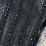 Nine West Alderson 4" Heel Mesh Rhinestone Black Size 6.5 Strappy Photo 6