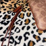 Coach Signature Brown and Tan Pouch Photo 2