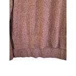 Alo Yoga  Glimpse Long Sleeve Light Heathered Pink Split Side Size Small Photo 4