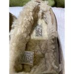 UGG  Australia Womens Sheepskin Moccasin Slippers Size 8‎ Beige Photo 3