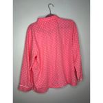 Victoria's Secret  Pink Polka Dot Cotton Pajamas Size Large Pants Lightweight Photo 2