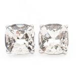 Paparazzi Royalty High White Post Earrings (114) Photo 1