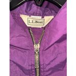 Vintage 90s LL Bean Anorak Aztec Pattern Pullover Parka Southwestern Women's Med Purple Photo 2