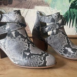 Fergalicious  Snakeskin Ankle Boots Photo 0