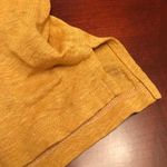 Lou & grey  Shirt SZ M Mustard Yellow 100% Linen Photo 4