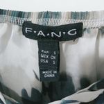FANG S Green Black Tie Dye Tank Top Photo 6