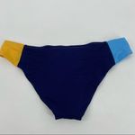 Mossimo Colorblock Bikini Bottom Blue Size L Photo 2