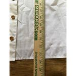 Cats Women Button Down Shirt No Brand Embroidered Size Measured Kitty Artsy White Photo 2