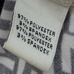 Sport Haley Geometric Print Golf Polo Shirt Black White Pink Womens Medium Photo 10