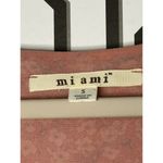 Miami  Ladies Pink Pastel Floral Flowy Short V Neck Fit & Flare Dress SZ Small Photo 4