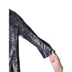 Chico's Chico’s Women’s Black Bronze Metallic Blazer Photo 2