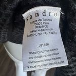 Sandro  Paris Jacquard Ruffle Textured Skirt Size 1 Photo 7