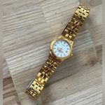 Seiko  Sports 50 Vintage Ladies Watch White Dial Date Gold Bracelet Winn-Dixie Photo 5