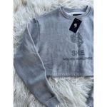 Darc Sport SHE Wolves Worldwide Crewneck Heather Gray Size XS Photo 2