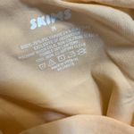 SKIMS Seamless Bodysuit Womens M Orange Fits Everybody Square Neck Faded Nectar Photo 6