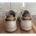 Adidas Advantage Cloudfoam Women's Shoes White and Copper Sneakers Size 8.5 Photo 3