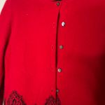 Charter Club  100% Cashmere Lace Print Cardigan Photo 3