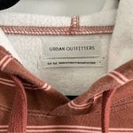 Urban Outfitters  Rust Striped‎ Hoodie Size Medium Photo 3