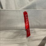 Spanx white distressed ankle jeans with raw hems Photo 4