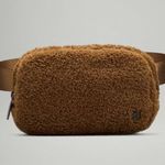 Lululemon Everywhere Fleece Belt Bag in Camel; NWT Photo 0