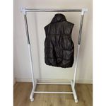 ZARA  Dark Brown Faux Leather Puffer Vest Size XS-S Photo 4