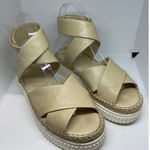 Franco Sarto Brock Beige Platform Sandals Photo 2